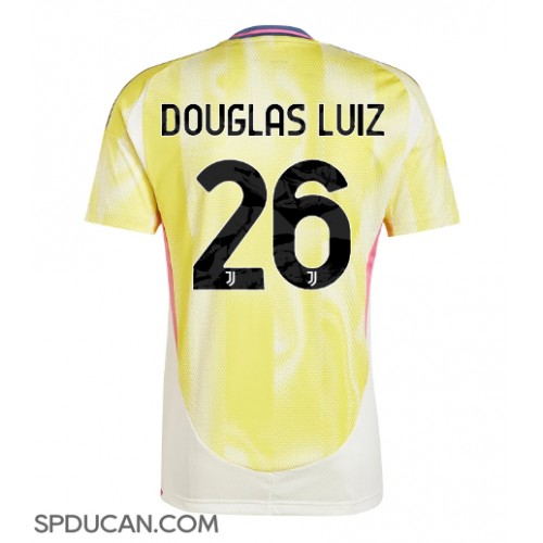 Muški Nogometni Dres Juventus Douglas Luiz #26 Gostujuci 2024-25 Kratak Rukav